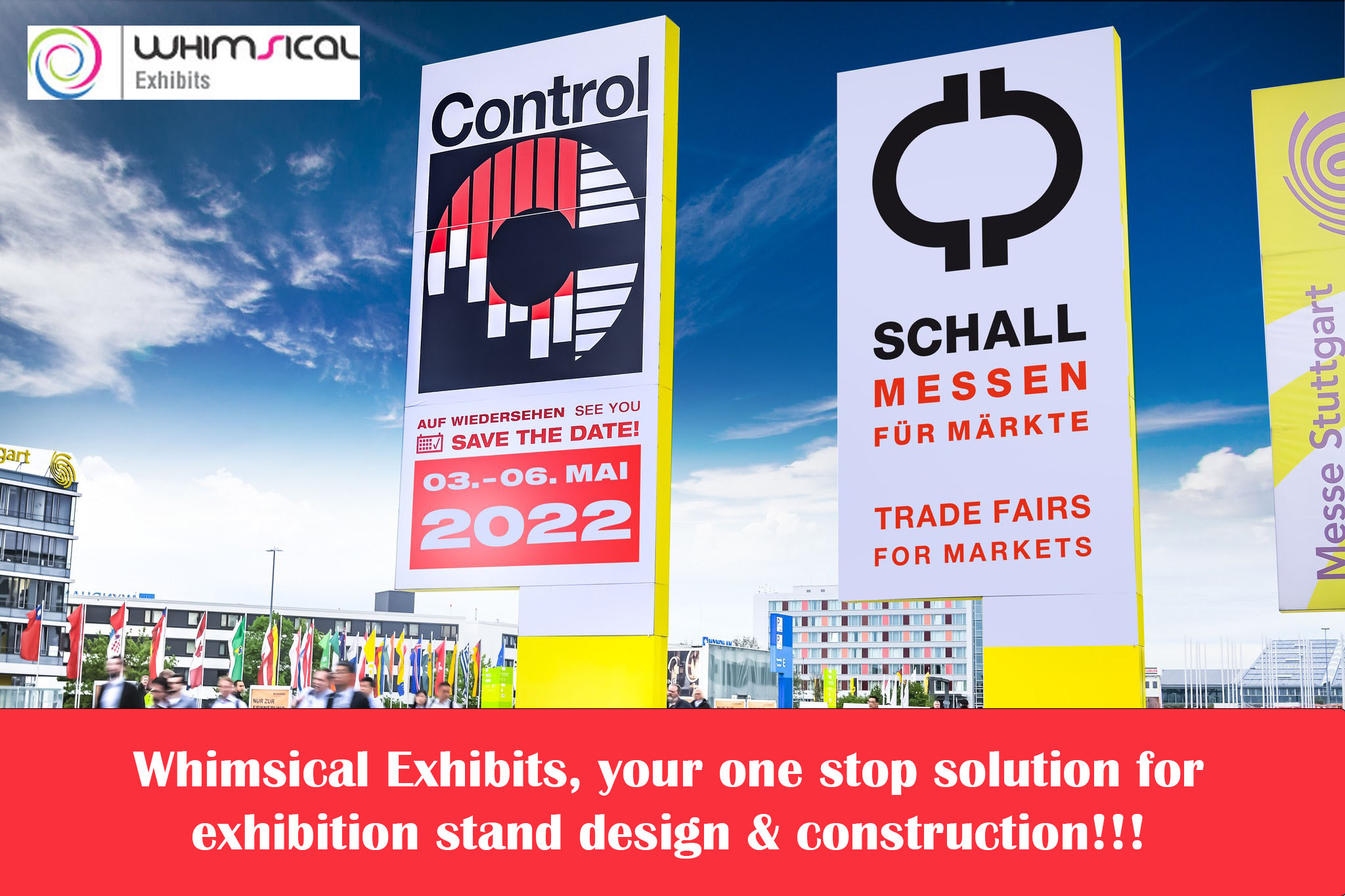 exhibition stand design for control 2022