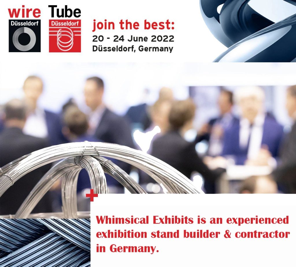 exhibition stand builder in germany for wire 2022