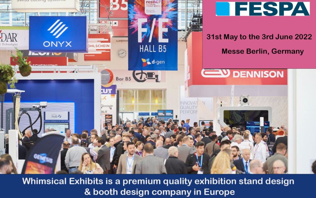trade show builder & contractor in Germany for Fespa