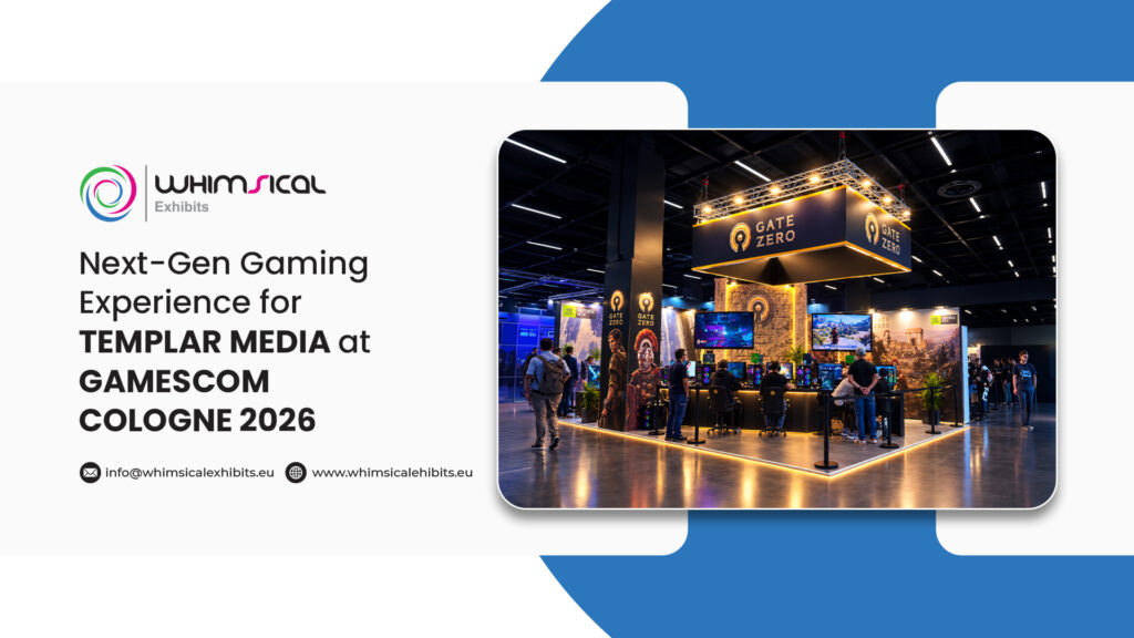 Templar Media exhibition stand at Gamescom 2026