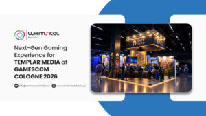 Templar Media exhibition stand at Gamescom 2026