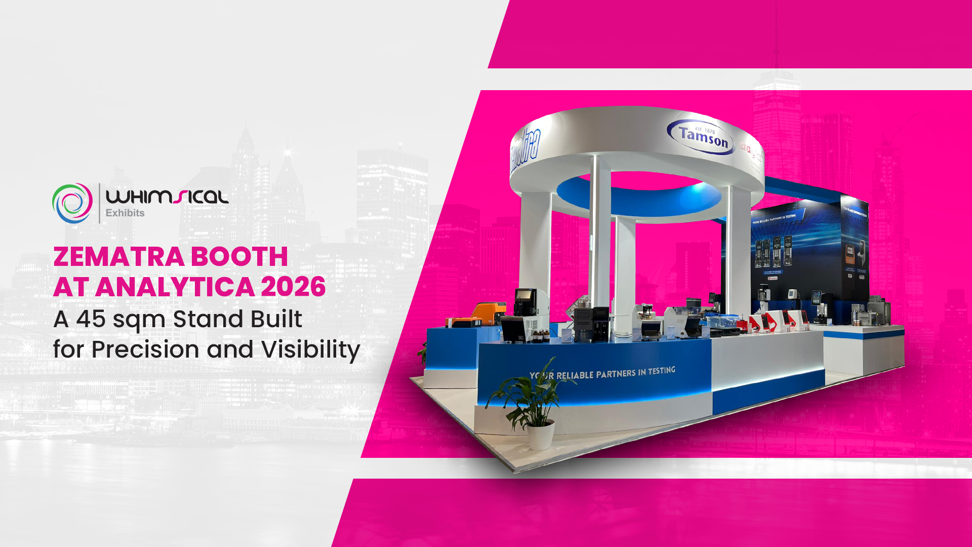 Zematra Booth at Analytica