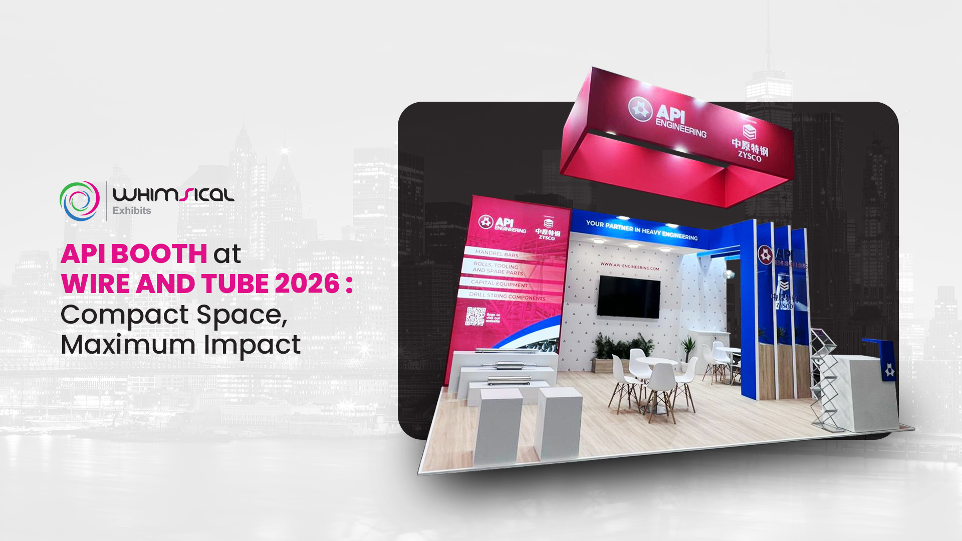 API Booth At Wire and Tube 2026