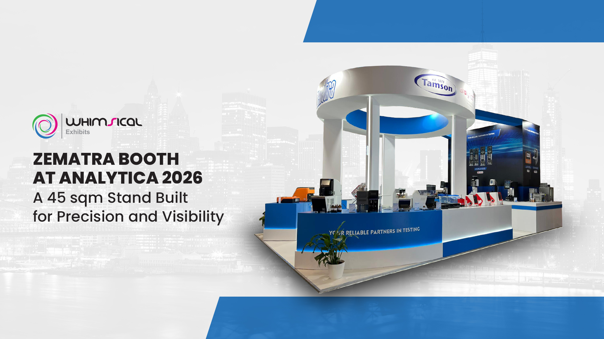Zematra Booth at Analytica