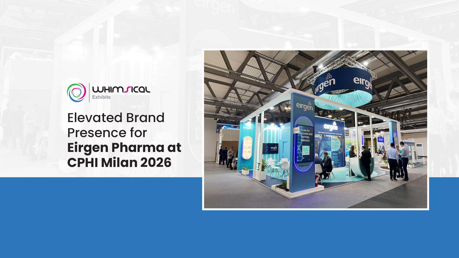 Eirgen Pharma exhibition stand at CPHI Milan 2026